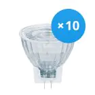 Confezione Multipack 10x Ledvance Performance Faretti LED Riflettore GU4 MR11 2.8W 184lm 36D - 927 Bianco Molto Caldo | Miglior resa cromatica - Dimmerabile - Sostitua 20W