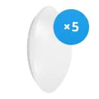 Confezione Multipack 5x Ledvance Surface Circolare 250 13W 830 920lm Bianca IP44 | Luce Calda
