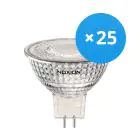 Confezione Multipack 25x Noxion Faretti LED GU5.3 MR16 4.4W 345lm 12V 36D - 827 Bianco Molto Caldo | Dimmerabile - Sostitutiva 35W