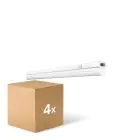 Confezione Multipack 4x Ledvance Reglette LED Linear Compatto Interruttore 14W 1400lm - 830 Luce Calda | 120cm