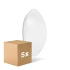 Confezione Multipack 5x Ledvance Surface Circolare 400 24W 840 1920lm Bianca IP44 | Bianco Freddo