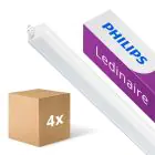 Confezione Multipack 4x Philips Reglette LED Ledinaire BN021C 15W 1450lm - 830 Luce Calda | 90cm