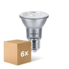 Confezione Multipack 6x Philips Master Value LED Bulbo Riflettore E27 PAR20 6W 515lm 40D - 930 Luce Calda | Miglior resa cromatica - Dimmerabile - Sostitutiva 50W