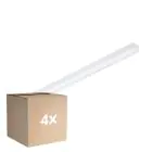 Confezione Multipack 4x Philips Reglette LED CoreLine Bianca 25W/37W 3500lm/5200lm - 830-840 CCT| 150cm - Sostitutiva 2x58W