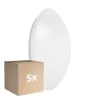 Confezione Multipack 5x Ledvance Surface Circolare 400 24W 840 1920lm Bianca IP44 | Sensor - Bianco Freddo