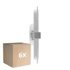 Confezione Multipack 6x Ledvance Downlight LED Slim Piazza SQ155 12W 1020lm 120D - 830 Luce Calda 
