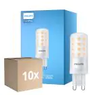 Confezione Multipack 10x Philips Corepro LED Capsule G9 4.8W 570lm - 830 Luce Calda | Sostitutiva 60W