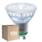 Confezione Multipack 10x Philips MASTER LED Faretti Classic GU10 PAR16 2.1W 375lm 36D - 830 Luce Calda | Sostitutiva 50W