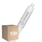 Confezione Multipack 10x Ledvance Tubo LED T5 AC Mains P Mains (AC) High Output 18W 2800lm - 865 Luce Del Giorno | 85cm - Sostitutiva 39W