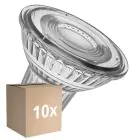 Confezione Multipack 10x Ledvance Faretti LED GU10 PAR16 6.1W 575lm 36D - 940 Bianco Freddo | Miglior Resa Cromatica - Dimmerabile - Sostitutiva 80W