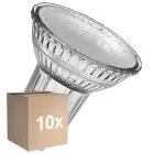 Confezione Multipack 10x Ledvance Faretti LED GU10 PAR16 3.7W 350lm 36D - 830 Luce Calda -  | Sostitutiva 35W