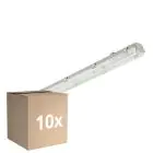 Confezione Multipack 10x Philips Stagna LED WT050C | Adatto Per 2x150cm Tubo LED