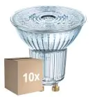 Confezione Multipack 10x Osram Parathom LED GU10 Spot Chiara 3.4W 230lm - 927 Bianco Molto Caldo | Dimmerabile - Miglior resa cromatica - Sostitutiva 35W