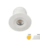 EcoDim Incasso Faretti Mini Bianca 2.5W 155lm 30D - 827 Bianco Molto Caldo | 35mm - Ritaglio 28mm - IP67 - Dimmerabile