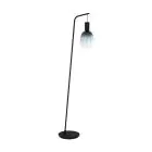 Eglo Lampada da terra Cranley Acciaio Nero | IP20 - Adatto per 1x E27 