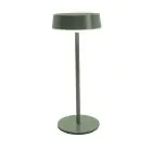 Eglo Lampada Da Tavolo Simeri Solar Acciaio Verde 3W 250lm - 830-860 Regolabile Bianca | IP44 - Dimmerabile al tocco - USB-C