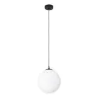 Eglo Luce Pendente Rondo 3 Acciaio Nero | Adatto per E27