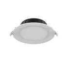 Noxion Downlight LED Hera Piatto Incasso Bianca 9W 900lm 80D - 827-830-840 CCT | 132mm - Ritaglio 120mm